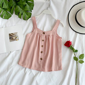 Γυναικείο μοντέρνο αμάνικο σε διάφορα χρώματα - ευρύ μοτίβο