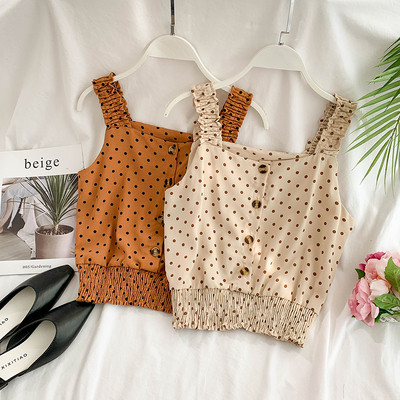 Γυναικείο καθημερινό αμάνικο με κουμπιά σε διάφορα χρώματα