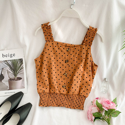 Γυναικείο καθημερινό αμάνικο με κουμπιά σε διάφορα χρώματα