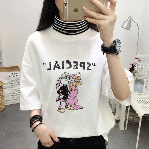 Νέο μοντέλο μπλουζάκι με  κοντό μανίκι σε τρία χρώματα