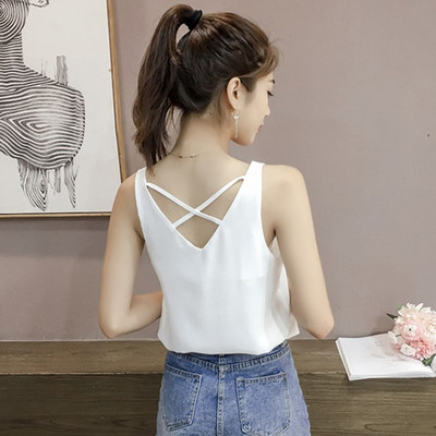 Γυναικείο trendy T-shirt με V-λαιμό σε έξι χρώματα