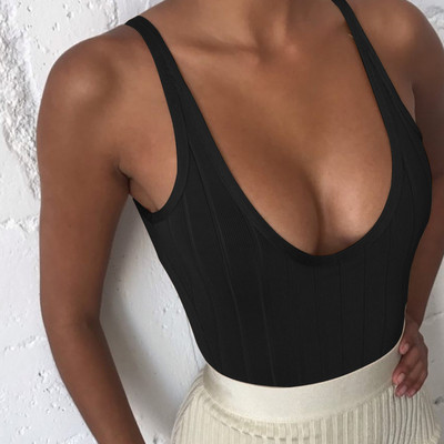 Nyári női body széles pántokkal, többféle színben