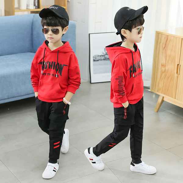 Modern gyerek sportcsapat két színben fiú felirattal