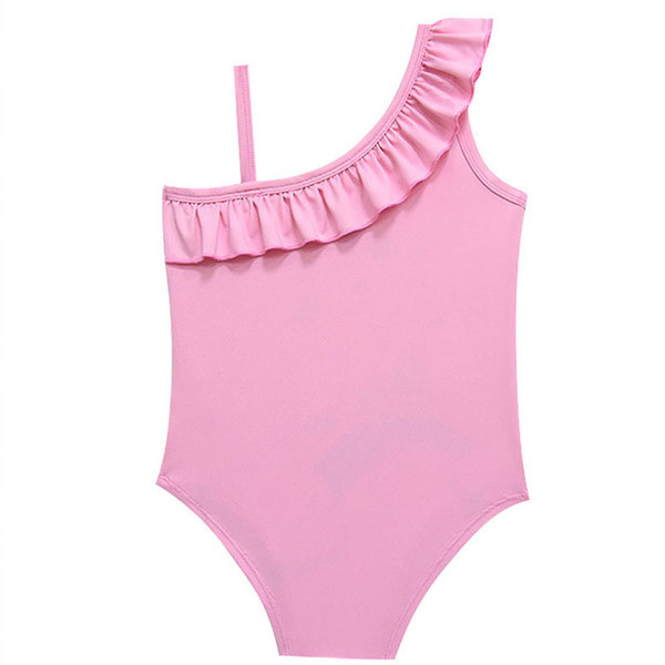 Gyermek teljes fürdőruha lányoknak több színben mintával