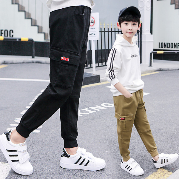 Aktuális gyerek nadrág fiúknak három színben zsebbel