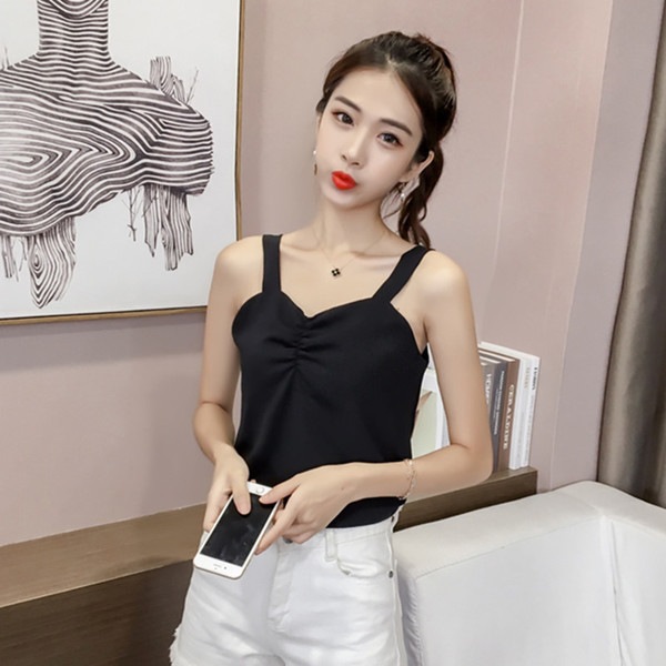 Női felső V-nyakkal, négy színben