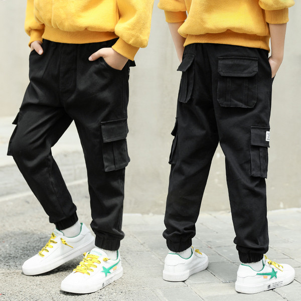 Lezser zsebes gyereknadrág két színben