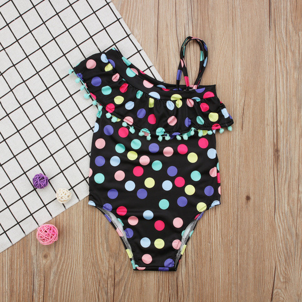 Μοντέρνο παιδικό μαγιό για κορίτσια σε δύο μοντέλα