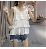 Női modern tank top szabású modell két színben