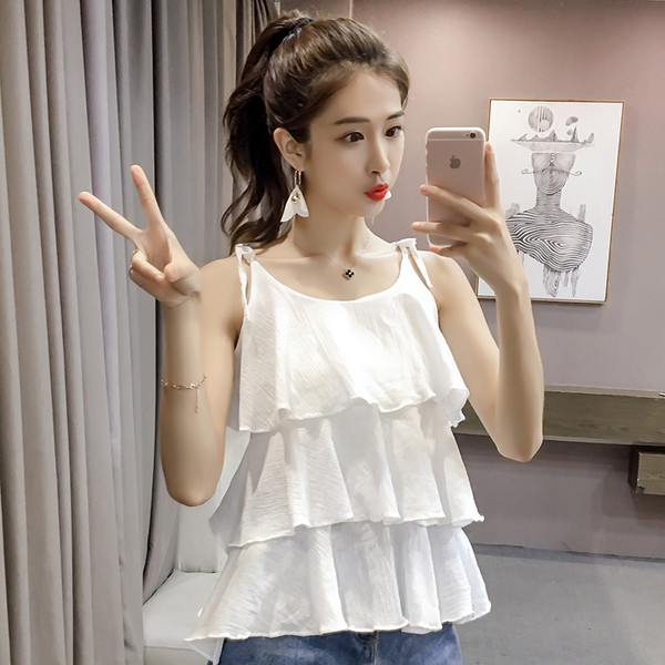 Női modern tank top szabású modell két színben