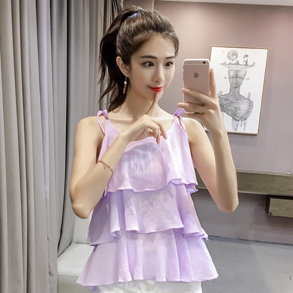 Női modern tank top szabású modell két színben