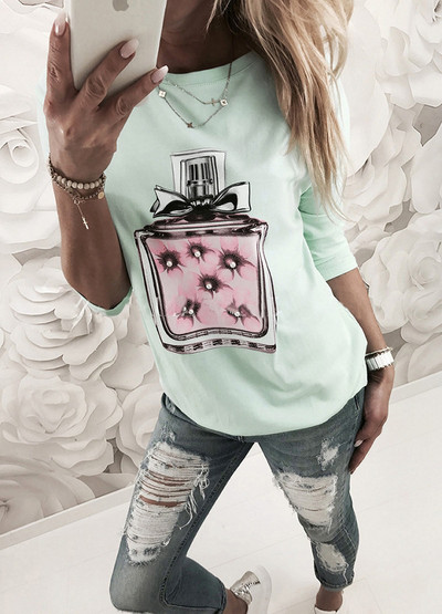 Új, modern női blúz színes felviteltel több színben