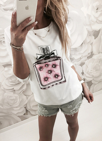 Új, modern női blúz színes felviteltel több színben