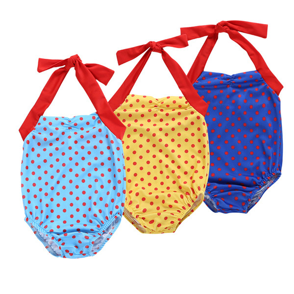 Gyermek teljes fürdőruha csupasz hátú lányoknak több színben