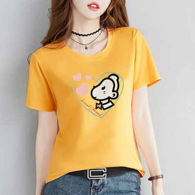 Női alkalmi póló három színben rátéttel