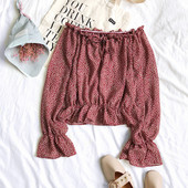 Női blúz széles modell, hosszú ujjú négy színben