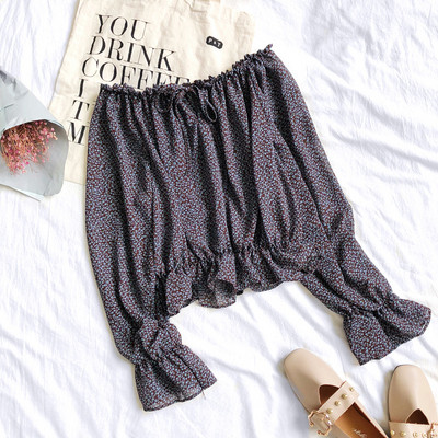 Női blúz széles modell, hosszú ujjú négy színben