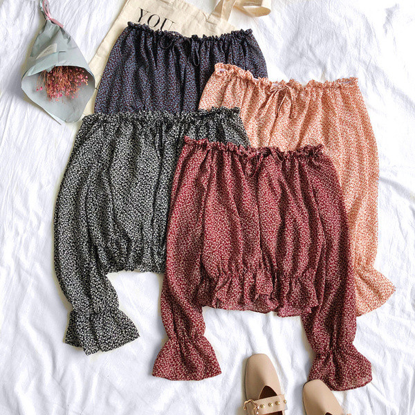 Női blúz széles modell, hosszú ujjú négy színben