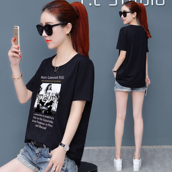 Alkalmi női póló rátéttel, négy színben