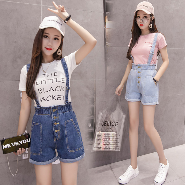 Μοντέρνα γυναικεία ολόσομη τζιν φόρμα  σε δυο χρώματα