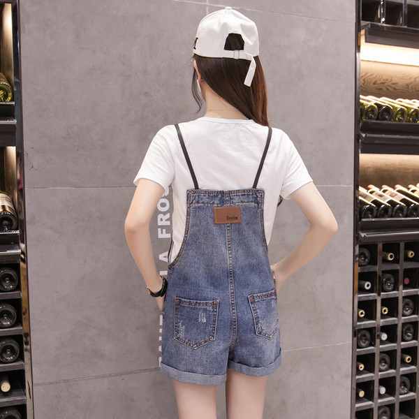 Alkalmi női farmer overall világos színben