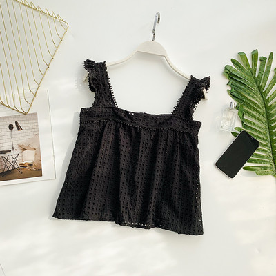 Női felső szögletes nyakkivágással, több színben