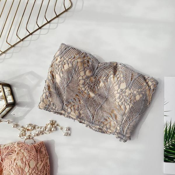 Modern női csipke felső több színben