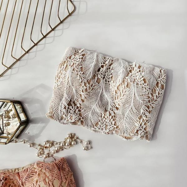 Modern női csipke felső több színben