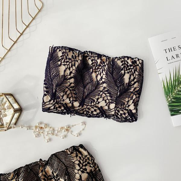 Modern női csipke felső több színben