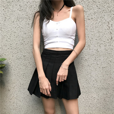 Γυναικείο τοπ με ιμάντες και κουμπιά - δύο μοντέλα