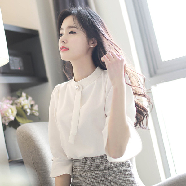 Női elegáns fehér ing