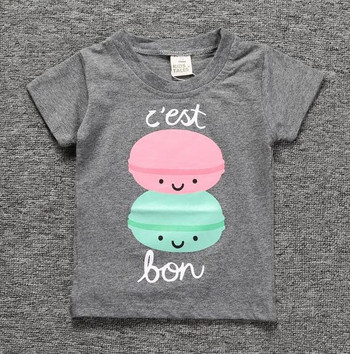 Καθημερινή παιδική μπλούζα με διάφορες εφαρμογές κατάλληλη για κορίτσια και αγόρια