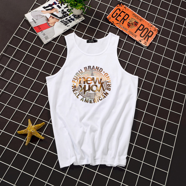 Μοντέρνο ανδρικό μπλουζάκι ς με δίχρωμη εφαρμογή