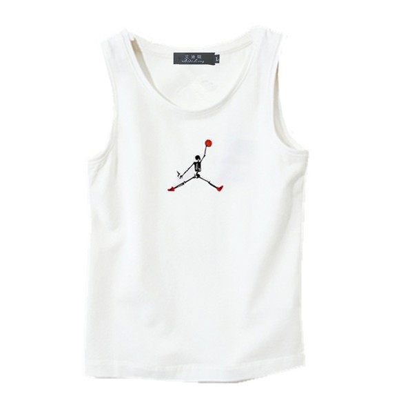 Maieu modern pentru bărbați cu aplicație în alb și negru