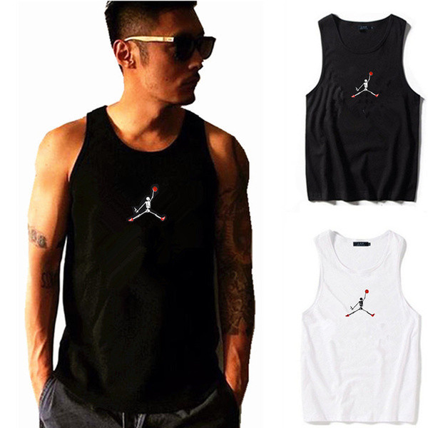 Maieu modern pentru bărbați cu aplicație în alb și negru