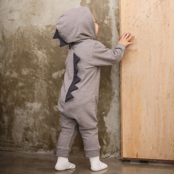 Βρεφικό κορμάκι με τρισδιάστατο στοιχείο σε δύο χρώματα