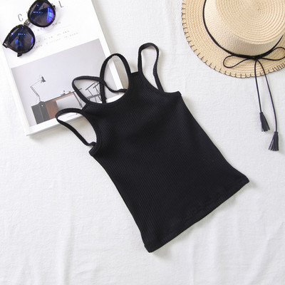 Καθημερινή μπλούζα για κορίτσια με λεπτές λουρίδες σε διάφορα χρώματα