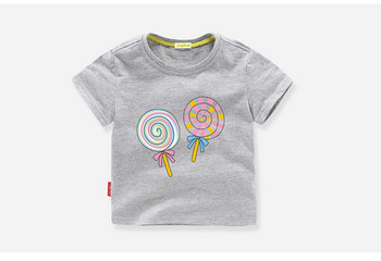 Καθημερινό παιδικό μπλουζάκι σε διάφορα χρώματα