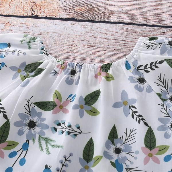 Modern baba szett lányoknak két részből - szoknya és body