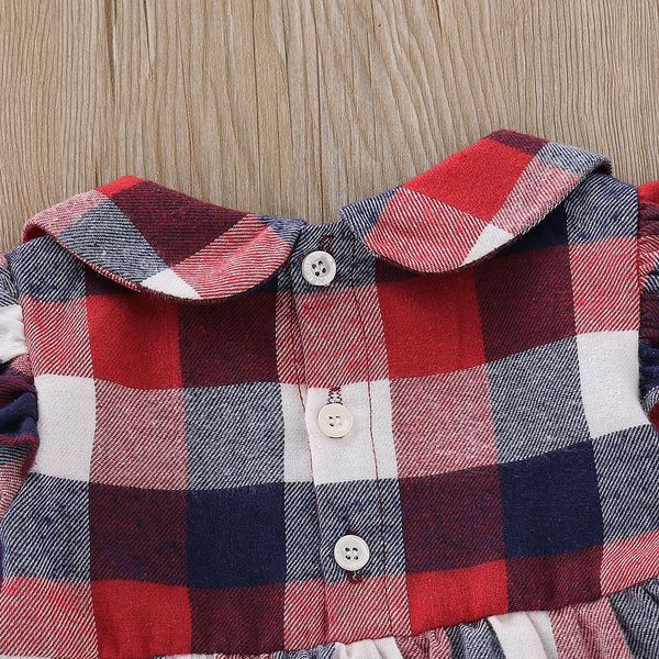 Jelenlegi baba kockás ruha szabású modell