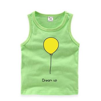 Παιδικό  αμάνικο μλουζάκι για αγόρια και κορίτσια σε διάφορα χρώματα