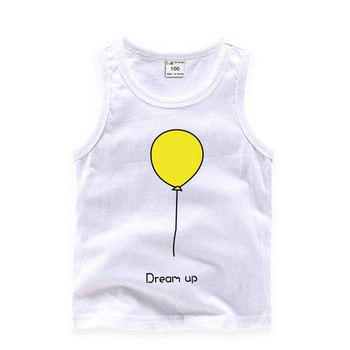 Παιδικό  αμάνικο μλουζάκι για αγόρια και κορίτσια σε διάφορα χρώματα