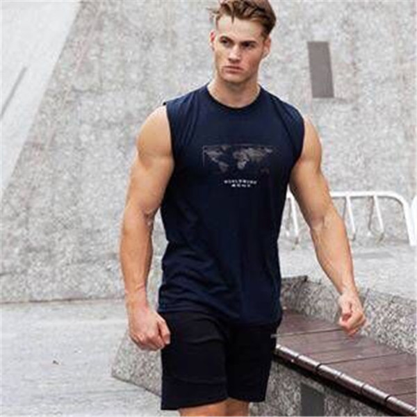 Modern férfi felső három színben felirattal