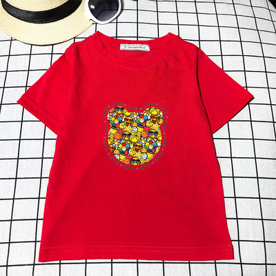 Παιδικό καθημερινό μπλουζάκι με διάφορα χρώματα