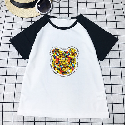 Παιδικό καθημερινό μπλουζάκι με διάφορα χρώματα