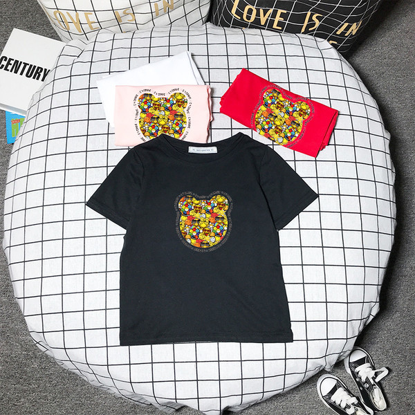 Παιδικό καθημερινό μπλουζάκι με διάφορα χρώματα