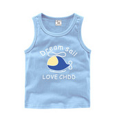 Παιδικό αμάνικο μπλουζάκι για αγόρια σε διάφορα χρώματα