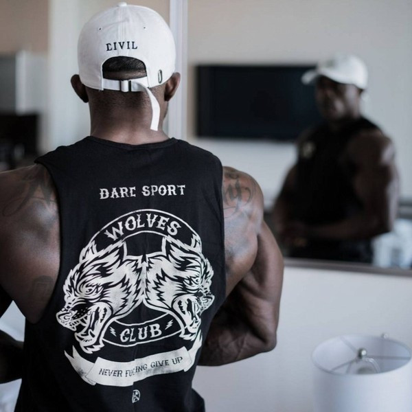 Sport férfi aszimmetrikus felső két modellel