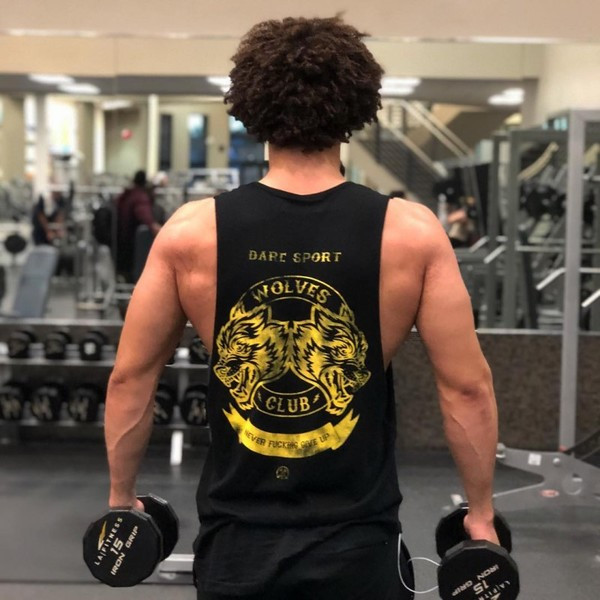 Sport férfi aszimmetrikus felső két modellel