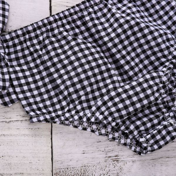 Modern gyerek fürdőruha lányoknak, két részből, virágos motívumokkal